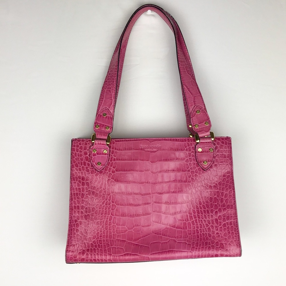 Hot Pink Leather Kate Spade Purse